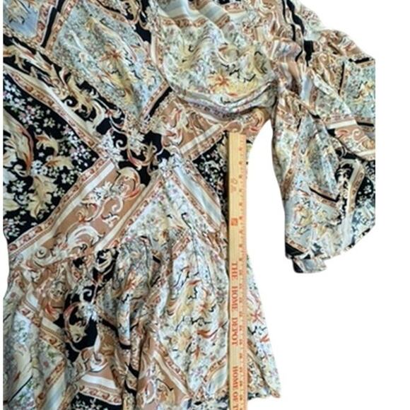 "KATE & MALLORY" 1 Pc. Jumpsuit SZ 1X Floral Boho Summer Cottage Core Babydoll - Picture 6 of 12